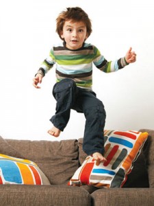 adhd child constant in motion